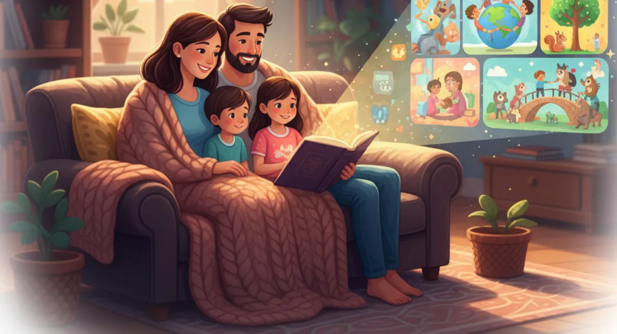 How Family-Friendly Stories Help Build Positive Values In Kids